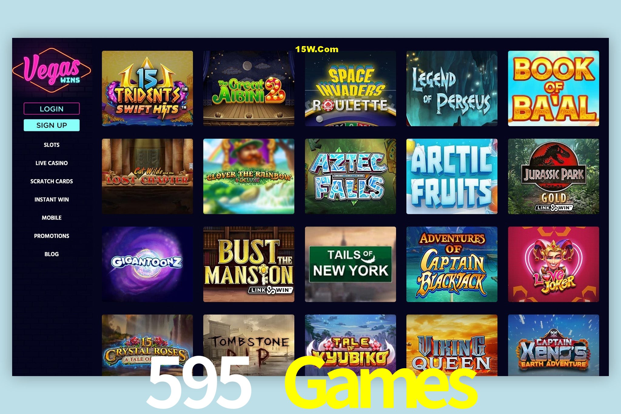 Secure Login 595 Games